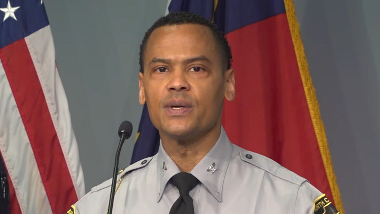 North Carolina highway state patrol cautions drivers about driving conditions