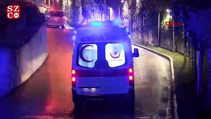 Sarıyer'de beton mikseri yan yattı; sıkışan sürücü yaralandı