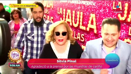 ¡Silvia Pina fue dada de alta!