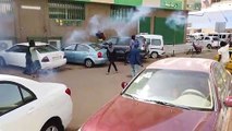الشرطة السودانية تفرق تظاهرة في الخرطوم تحتج على إحالة ضباط من الجيش على التقاعد