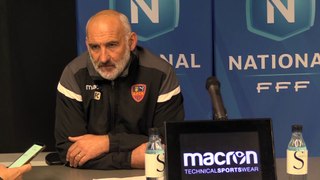 Vidéo - le point presse du coach F. Ciccolini avant la réception de Dunkerque