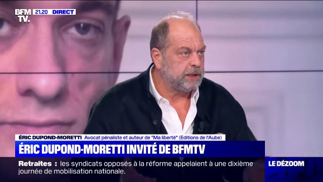 Pour Eric Dupond-Moretti, les réseaux sociaux sont devenus une poubelle à ciel ouvert