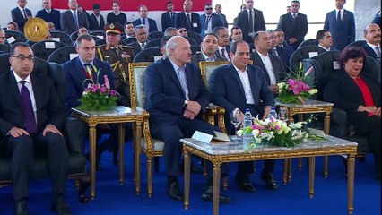 رئيس بيلاروسيا يبدى سعادته بما شاهده بمراحل إتمام الأعمال بالعاصمة الإدارية خلال جولته اليوم