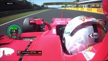 F1 2017 Hungary Grand Prix - Pole Lap - Sebastian Vettel Onboard