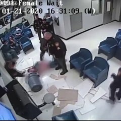 Tentant de s'échapper, ce prisonnier tombe du plafond !