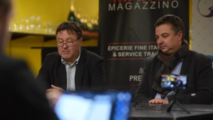 Conférence de presse sur le reprise de l'Urn-Flv ( Namur )