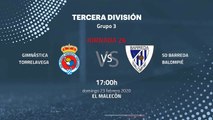 Previa partido entre Gimnástica Torrelavega y SD Barreda Balompié Jornada 26 Tercera División