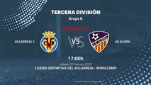 Previa partido entre Villarreal C y UD Alzira Jornada 26 Tercera División