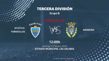 Previa partido entre Atlético Tordesillas y Arandina Jornada 28 Tercera División