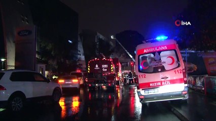 Bahçelievler’de tekstil atölyesinde çıkan yangın söndürüldü