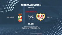 Previa partido entre RSD Alcalá y Rayo B Jornada 26 Tercera División