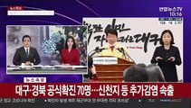 [현장연결] 대구·경북 공식 확진자 70명…신천지교인 등 추가 감염 속출