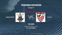 Previa partido entre Barquereño y Selaya Jornada 26 Tercera División