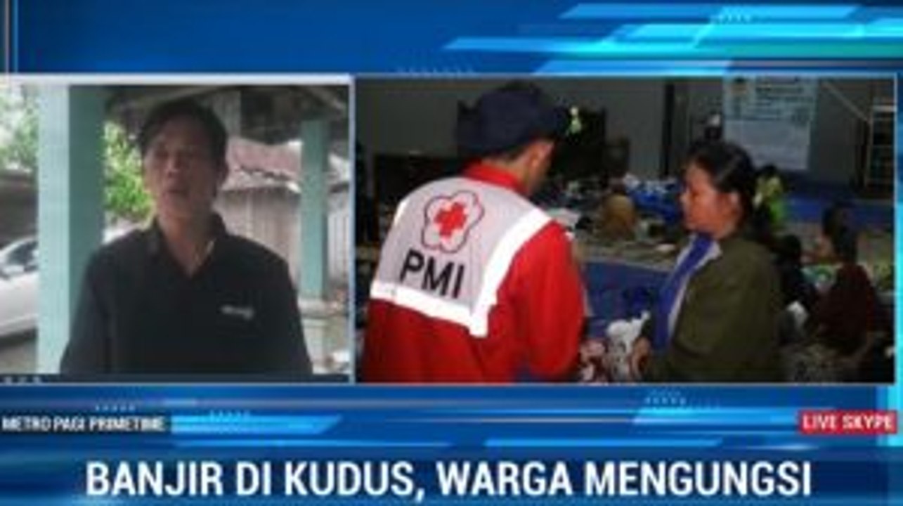 Warga Kudus Mulai Mengungsi Karena Banjir