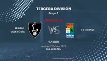 Previa partido entre Lealtad Villaviciosa y CD Colunga Jornada 26 Tercera División