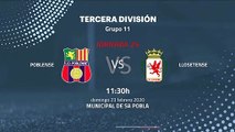 Previa partido entre Poblense y Llosetense Jornada 25 Tercera División