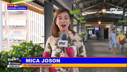 TRAFFIC UPDATE: España, Manila