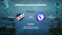 Previa partido entre Nacional y Cerro Largo Jornada 2 Apertura Uruguay