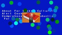 About For Books  Culturally Alert Counseling: A Comprehensive Introduction  For Kindle