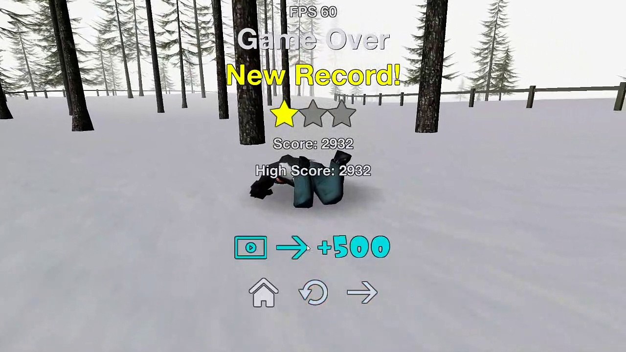 Alpine ski 3 | Game | Raj Guru | Satisfaction video |