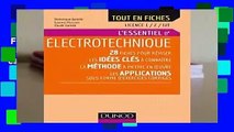 Full E-book  Electrotechnique - Licence 1 / 2 / IUT - L essentiel: L essentiel (Tout en fiches)
