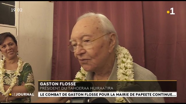 Elections municipales à Papeete : « je serai tête de liste » dit Gaston Flosse