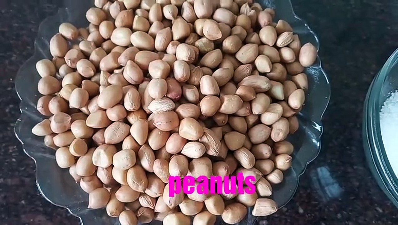 Salted peanuts recipe,