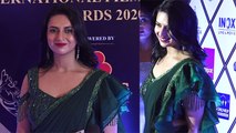 Yeh Hai Mohabbatein star Divyanka Tripathi Dahiya stuns in her stylish green saree । Boldsky