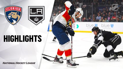 NHL Highlights | Panthers @ Kings 2/20/2020
