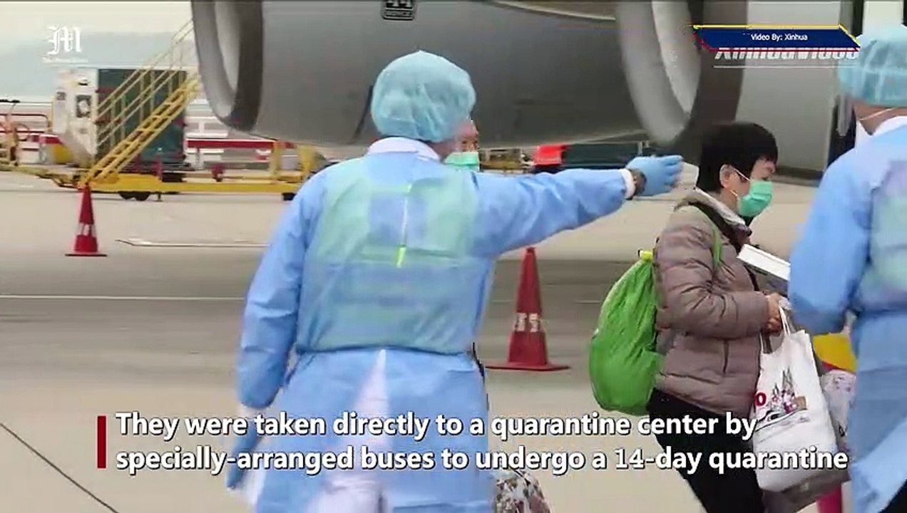 106 Hong Kong residents aboard a virus-hit cruise have been brought home by chartered flight