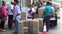 Chinese tourists offer spirits at Thai Buddhist temple 200,000 eggs to fight coronavirus