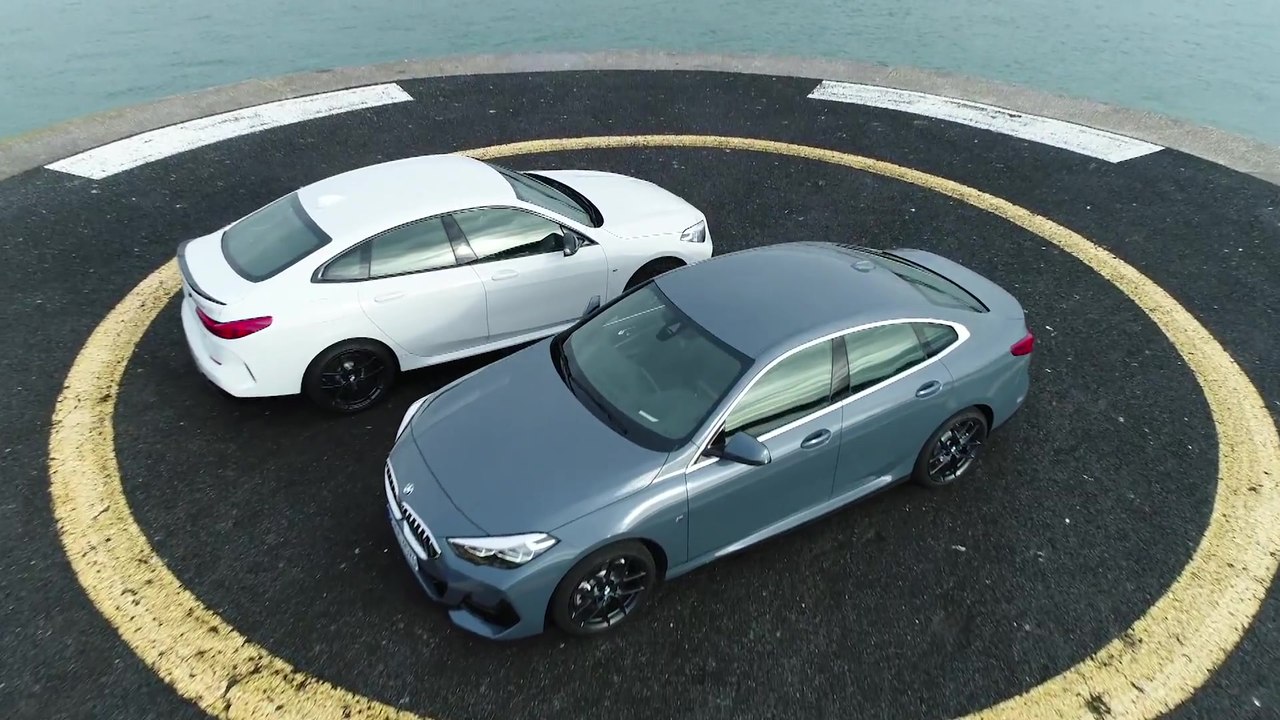 The first-ever BMW M235i xDrive Gran Coupe and BMW 220d Gran Coupe Trailer