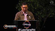 Colmenares: Rule of justice instead of the rule of law