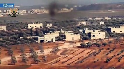 نسف منصة إطلاق صوارخ وطاقمها لميليشيا أسد شرق إدلب