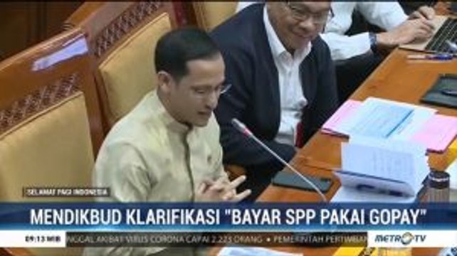 Nadiem Makarim Klarifikasi Soal Bayar SPP Pakai Gopay