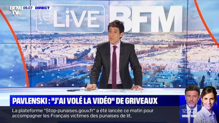 Pavlenski: "J'ai volé la vidéo" de Griveaux - 21/02
