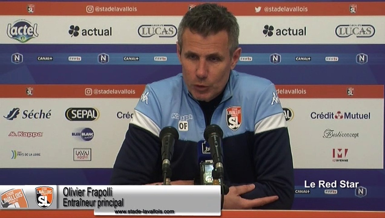 (J23) Red Star vs Laval, avant-match avec Olivier Frapolli