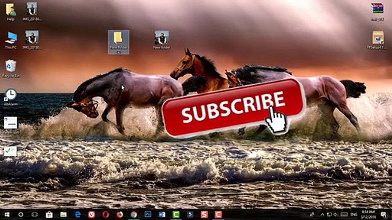 Computer Folder Par Khudke Photo Ko Kaise Add Kare   [Windows 7, 8, 10]