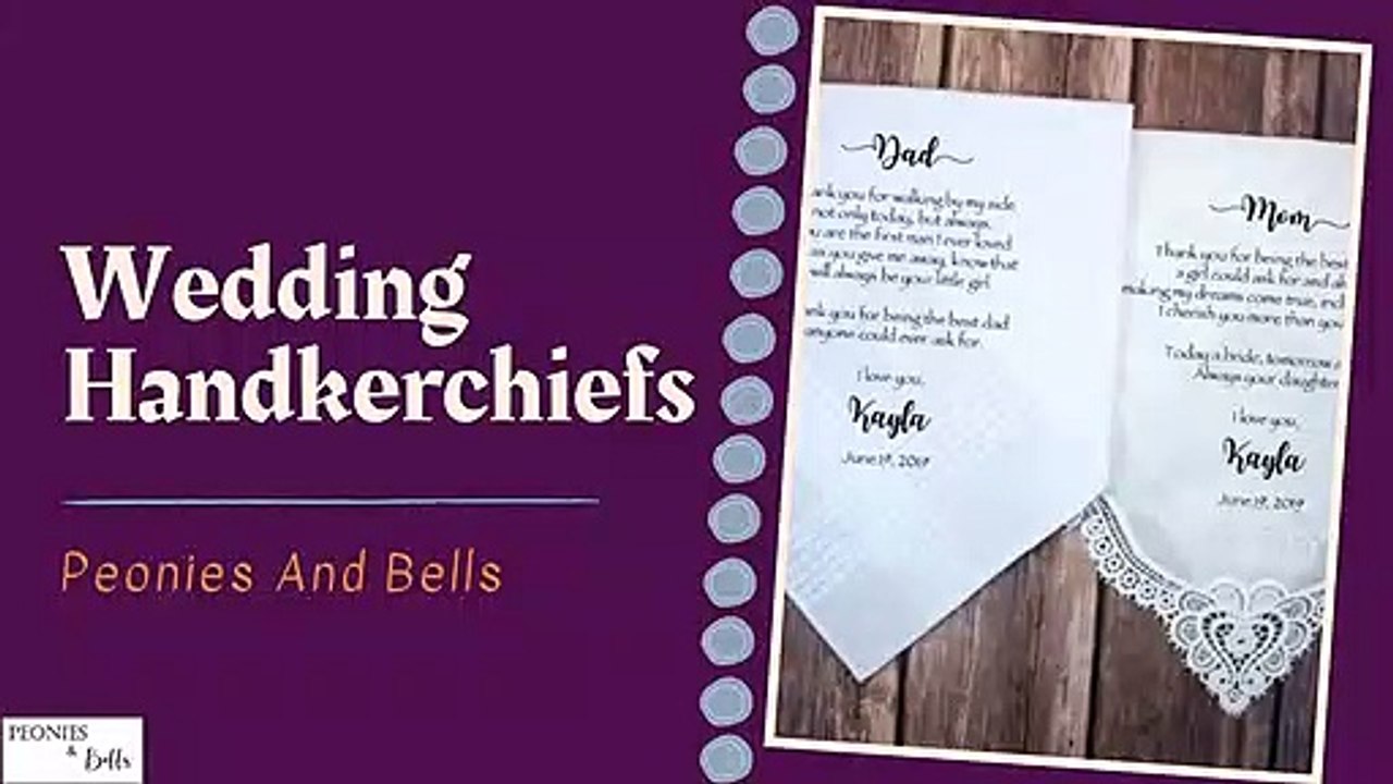 Wedding Handkerchiefs