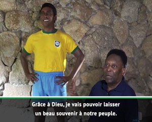 Brésil - Pelé, une statue pour fêter le succès de 1970