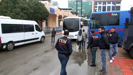 PKK'nın gençlik yapılanması mensubu 13 şüpheli adliyeye sevk edildi
