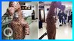 Wanita pakai kostum jerapah karena kehabisan masker - TomoNews