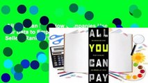 All You Can Pay: How Companies Use Our Data to Empty Our Wallets  Best Sellers Rank : #1