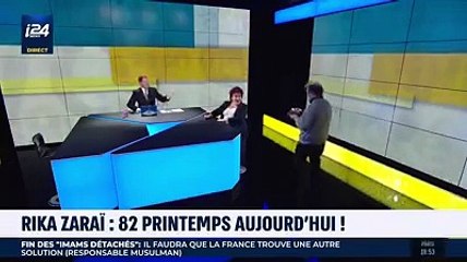 Après son AVC, Rika Zarai fête son anniversaire sur la chaîne i24NEWS avec Raphaël Mezrahi qui lui fait une surprise - VIDEO