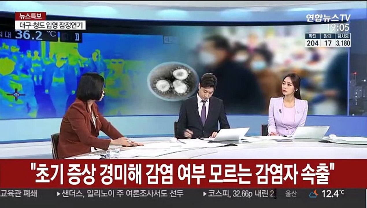 [뉴스초점] 국내 확진 총 204명…전국 유행 가능성 커져