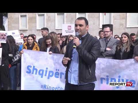 'Nga krimi, nga droga na iku Europa', të rinjtë e FRPD protestë para kryeministrisë
