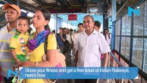 Show your fitness and get a free ticket at Indian Railways, here's how