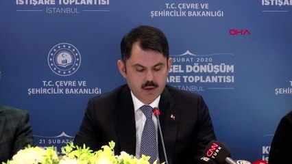 Çevre bakanı kurum'dan kentsel dönüşüm zirvesi sonrası açıklama