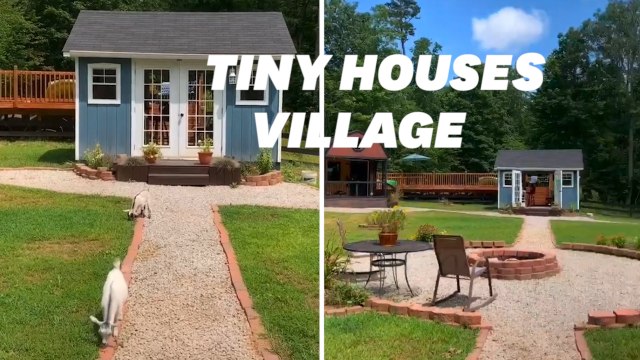 Ces parents ont fabriqué des tiny houses pour respecter l’intimité de leurs enfants