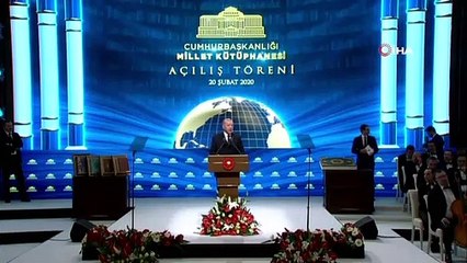 Cumhurbaşkanlığı Millet Kütüphanesi açıldı